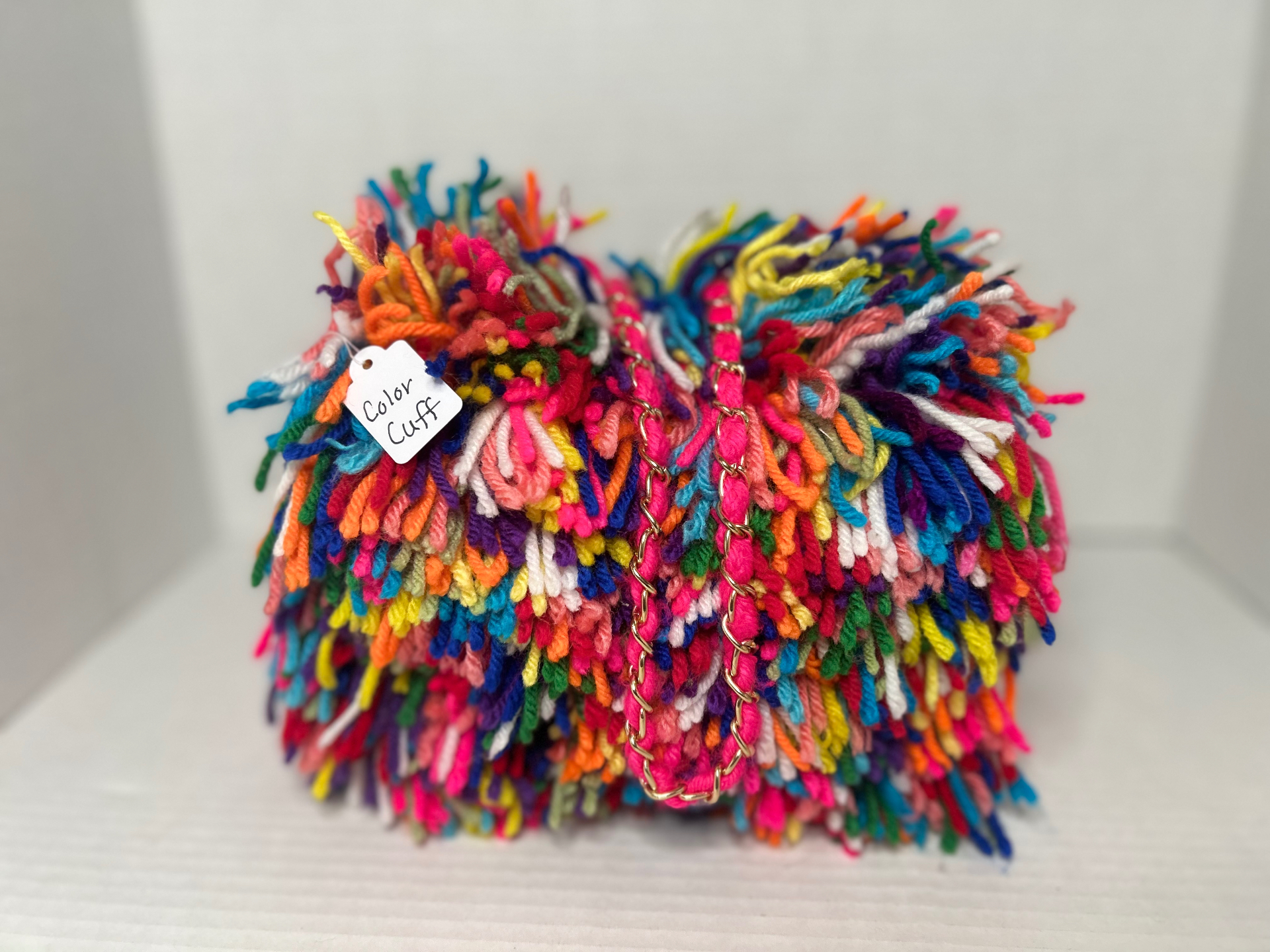Bespoke silk evening bag